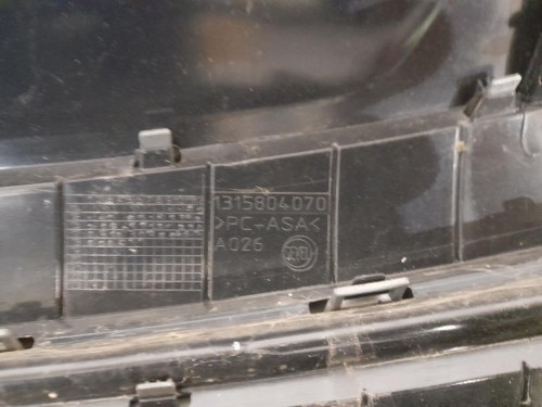 Griglia Radiatore 1613256780 Citroen Jumper III 2014