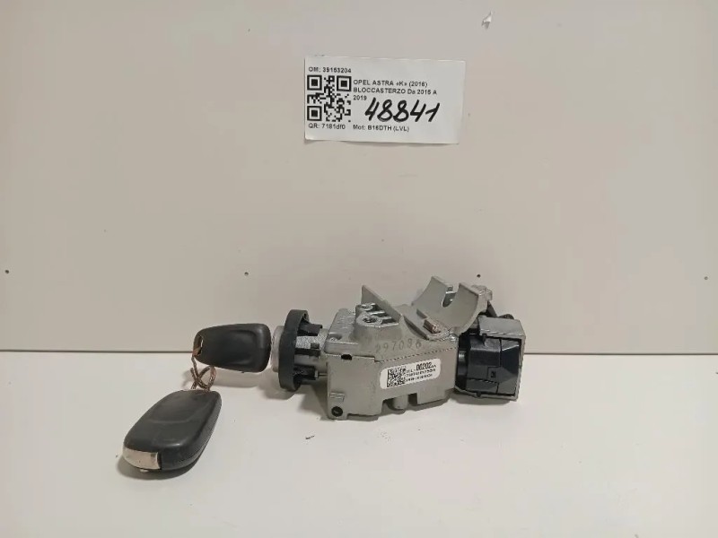 Bloccasterzo 39153204 Opel Astra K 2016