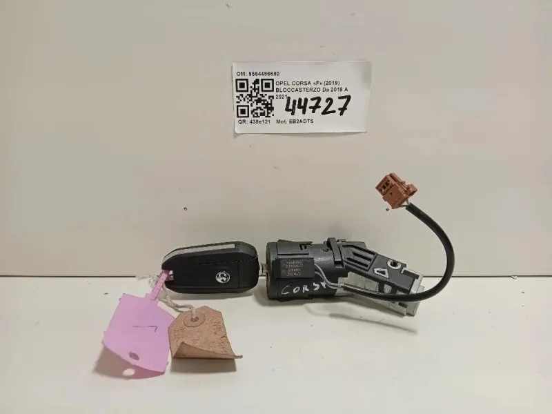 Bloccasterzo 9664486680 Opel Corsa F 2019