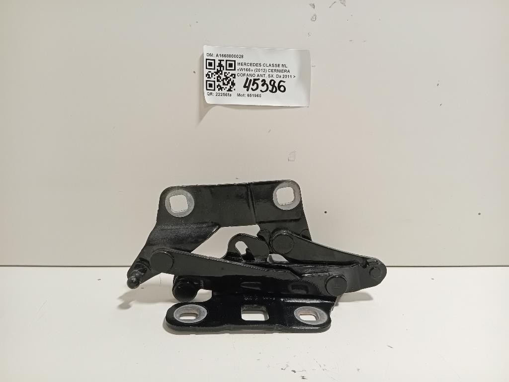 Cerniera Cofano ANT SX A1668800028 Mercedes Classe GLE W166 2015