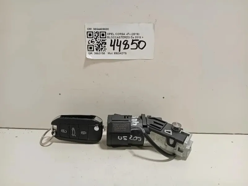 Bloccasterzo 9664486680 Opel Corsa F 2019