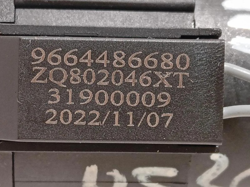 Bloccasterzo 9664486680 Opel Corsa F 2019