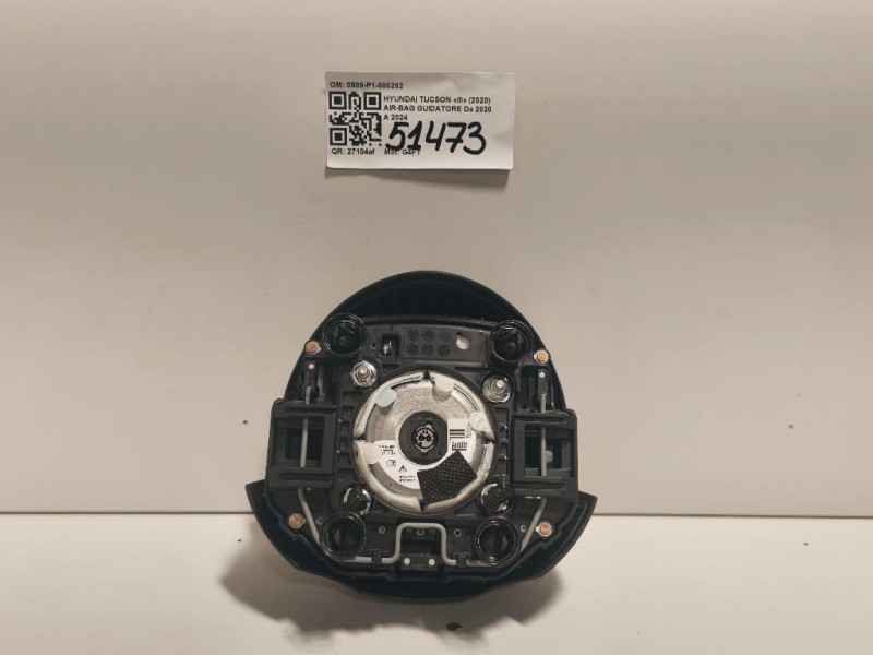 Air-bag Guidatore 0589-P1-000282 Hyundai Tucson III 2020