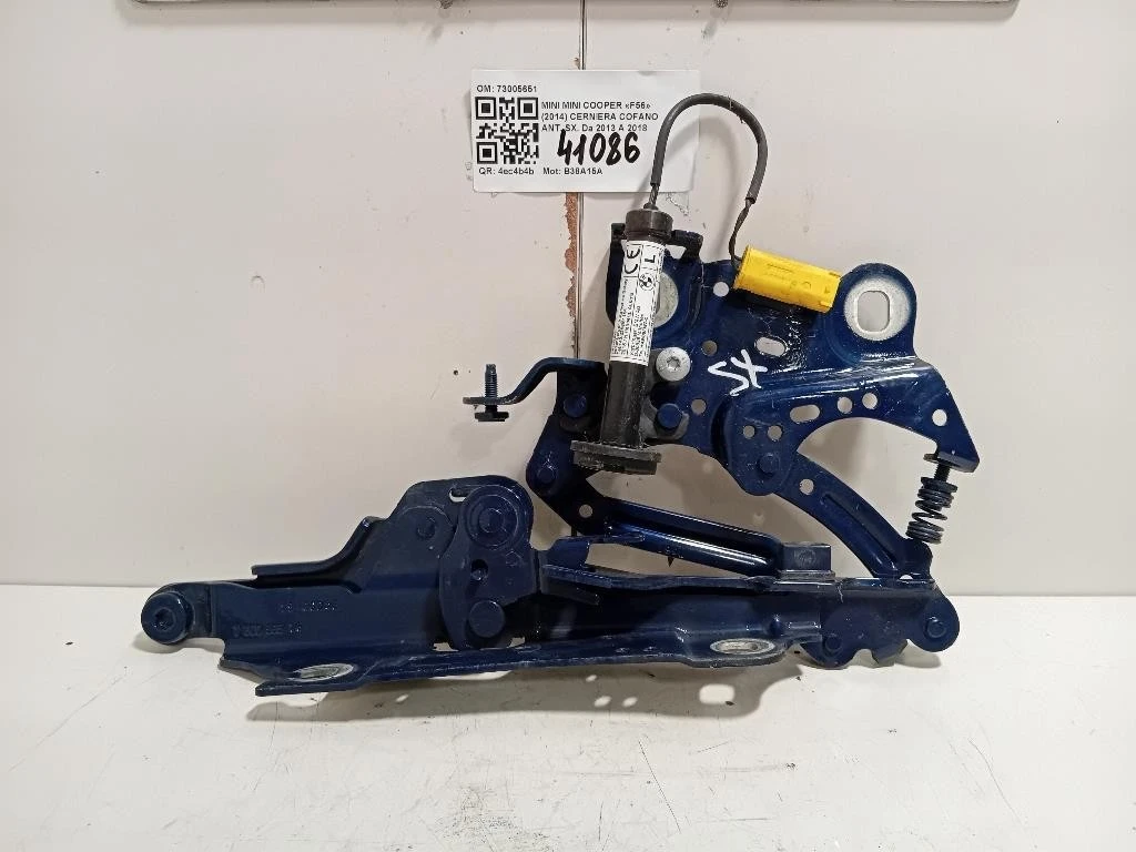 Cerniera Cofano ANT SX 73005651 Mini MINI Cooper F56 2014