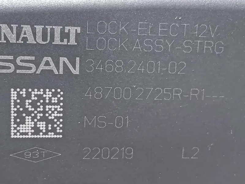 Bloccasterzo 34682401-02 Renault Kadjar 2018