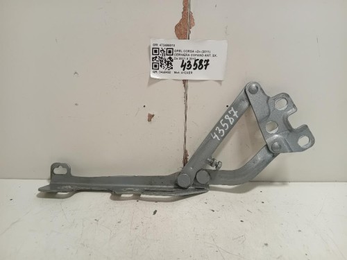 Cerniera Cofano ANT SX 473499010 Opel Corsa D 2011