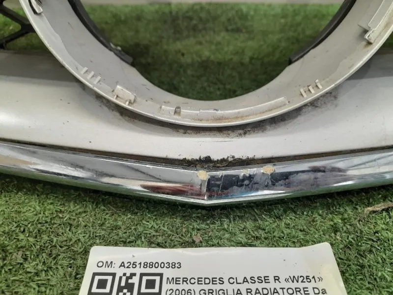 Griglia Radiatore A2518800383 Mercedes Classe R W251 2006