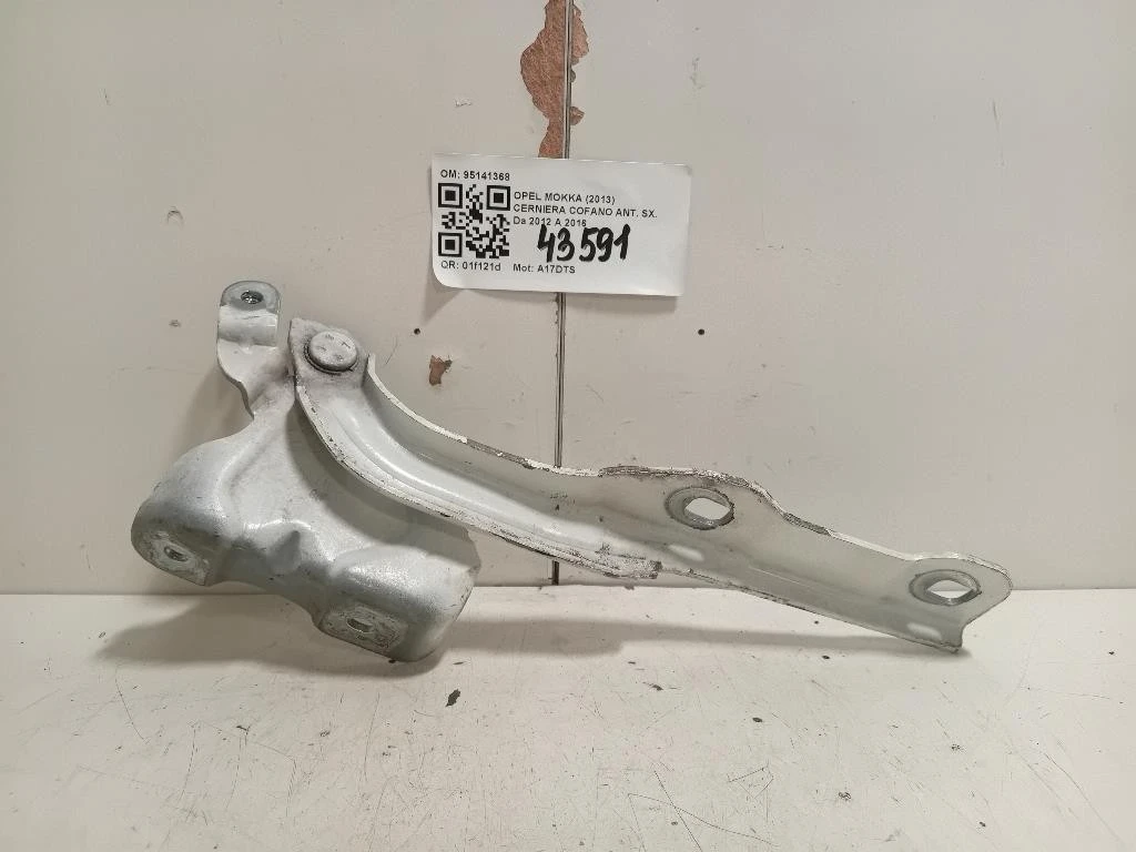 Cerniera Cofano ANT SX 95141368 Opel Mokka 2013