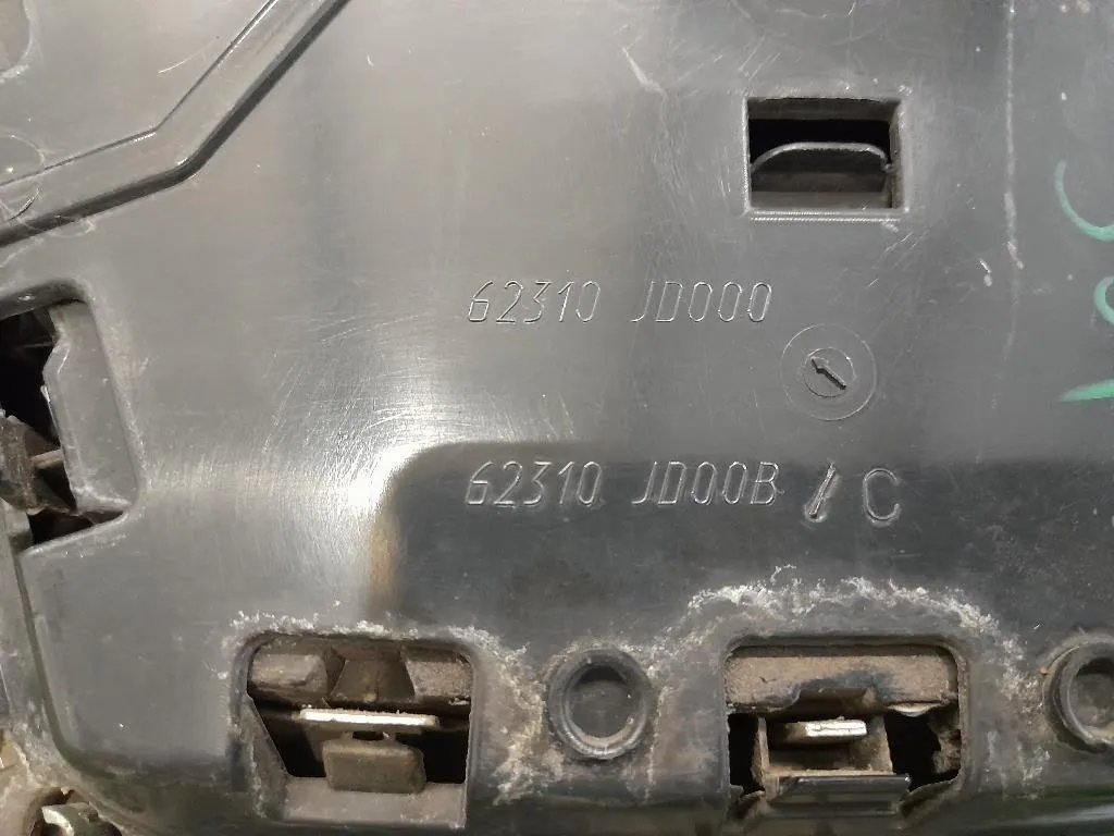 Griglia Radiatore 62310JD00B Nissan Qashqai I 2007