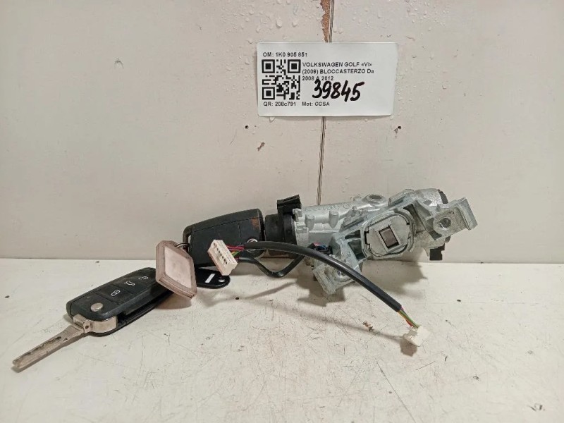 Bloccasterzo 1K0 905 851 Volkswagen GOLF VI 2009