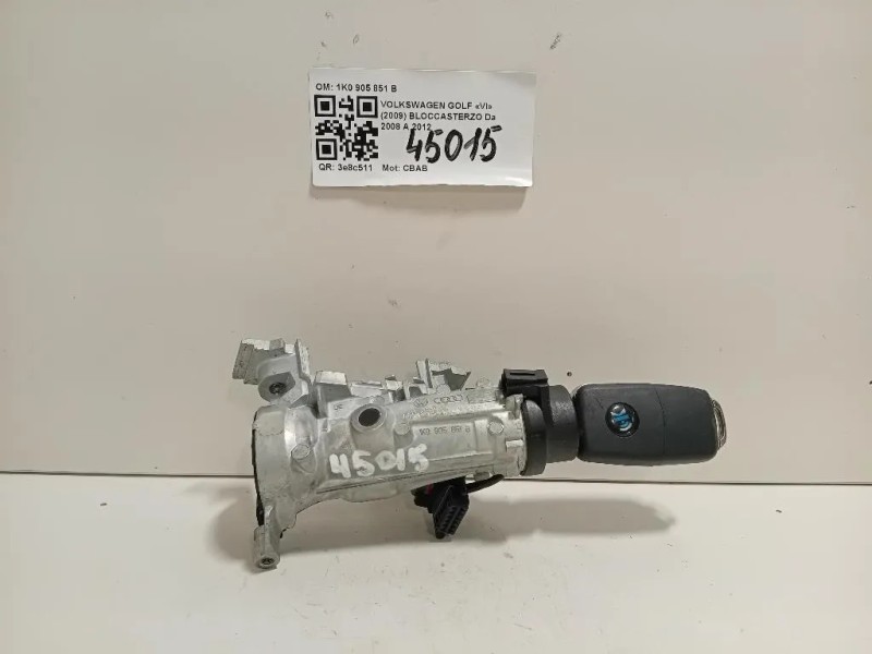 Bloccasterzo 1K0 905 851 B Volkswagen GOLF VI 2009