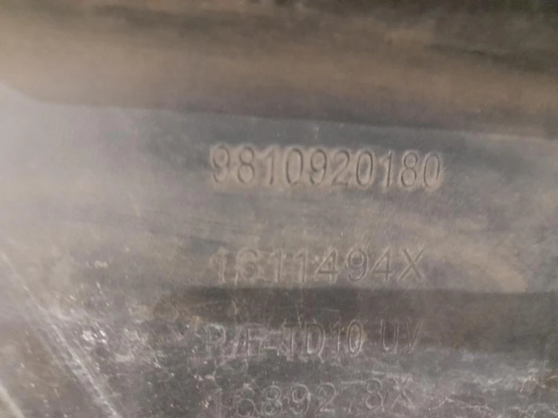 Griglia Radiatore 9810920180 Peugeot 208 I 2015