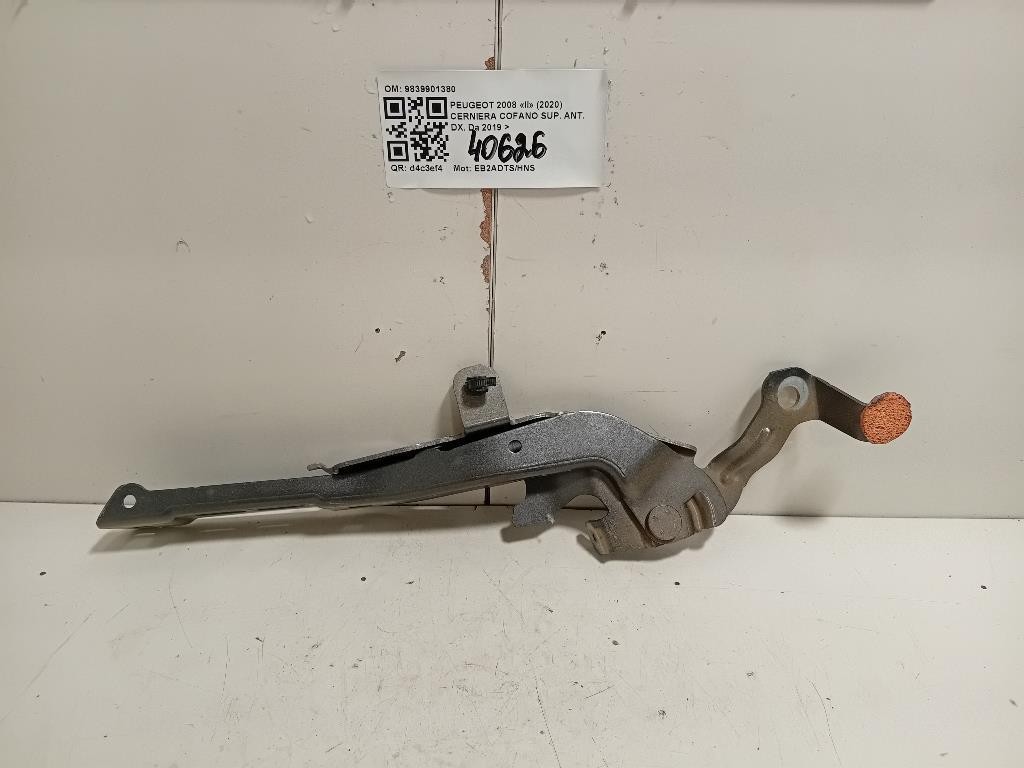Cerniera Cofano SUP ANT DX 9839901380 Peugeot 2008 II 2020