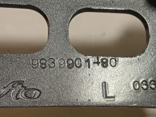 Cerniera Cofano SUP ANT SX 9839901480 Peugeot 2008 II 2020