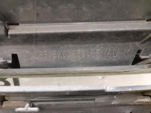 Griglia Radiatore 5K0853651AM Volkswagen GOLF VI 2009