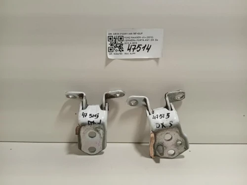 Cerniera Porta ANT DX AB39-2122811-AA INF+SUP Ford Ranger IV 2012