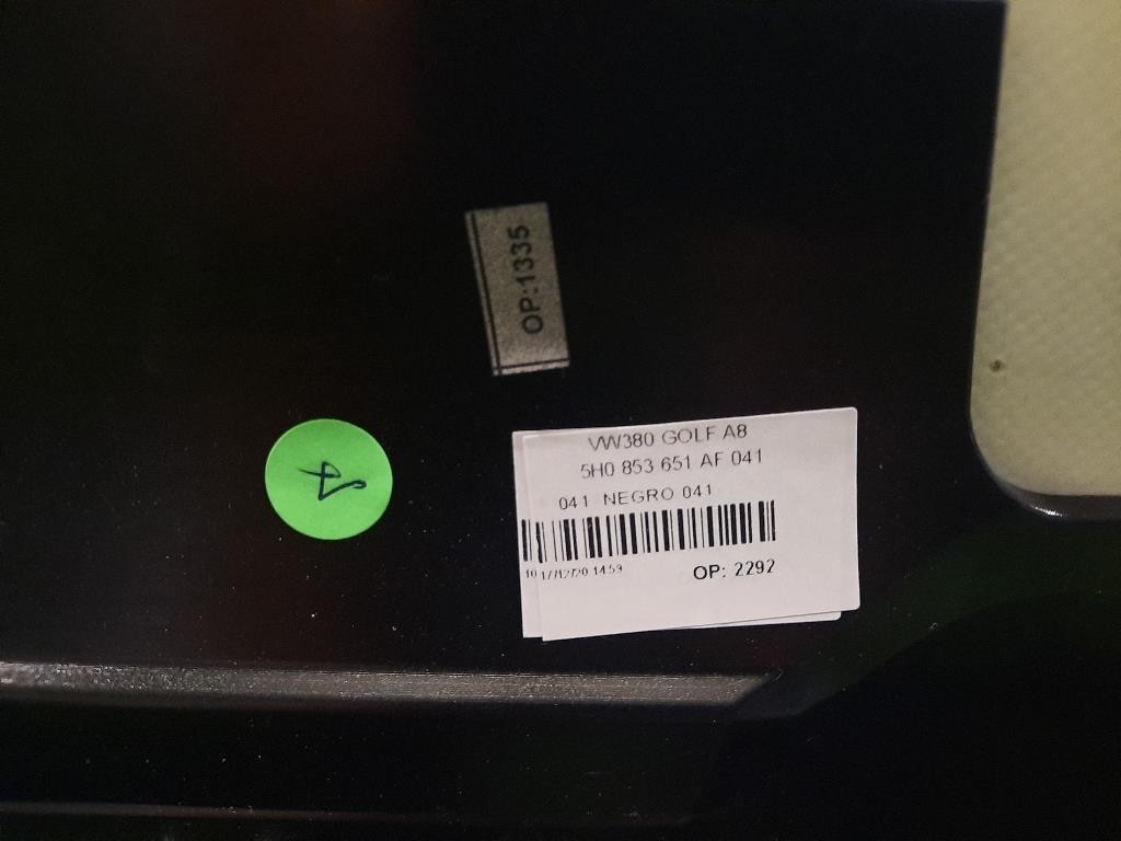 Griglia Radiatore 5H0853651AF041 Volkswagen GOLF VIII 2019