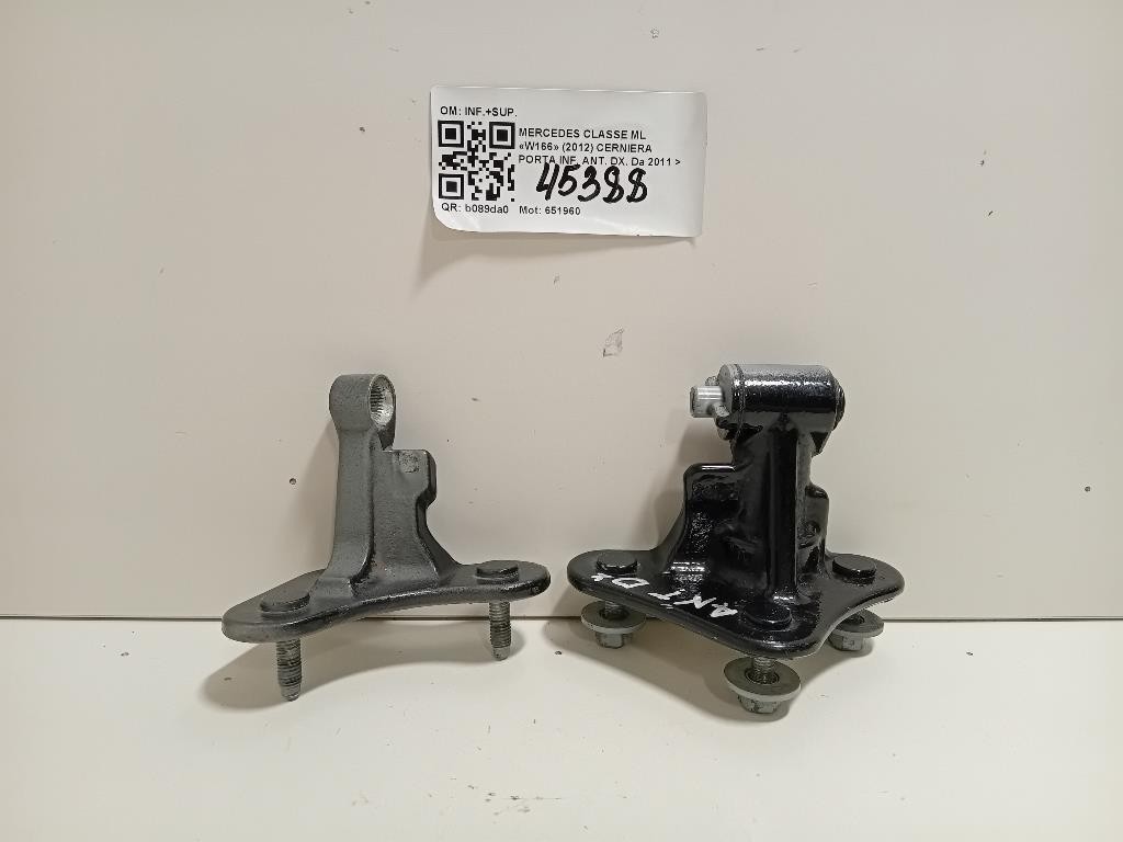 Cerniera Porta INF ANT DX INF+SUP Mercedes Classe GLE W166 2015