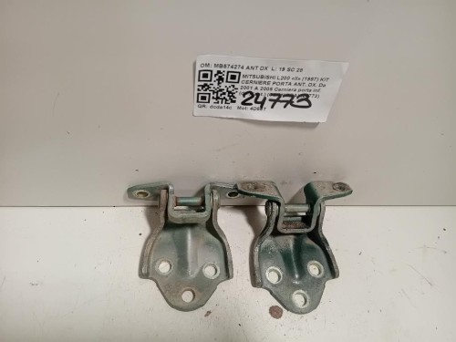 Cerniera Porta INF ANT DX MB574274 ANT DX Mitsubishi L200 II 1997