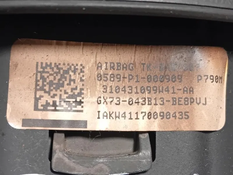 Air-bag Guidatore GX73-043B13 Jaguar XE 2015