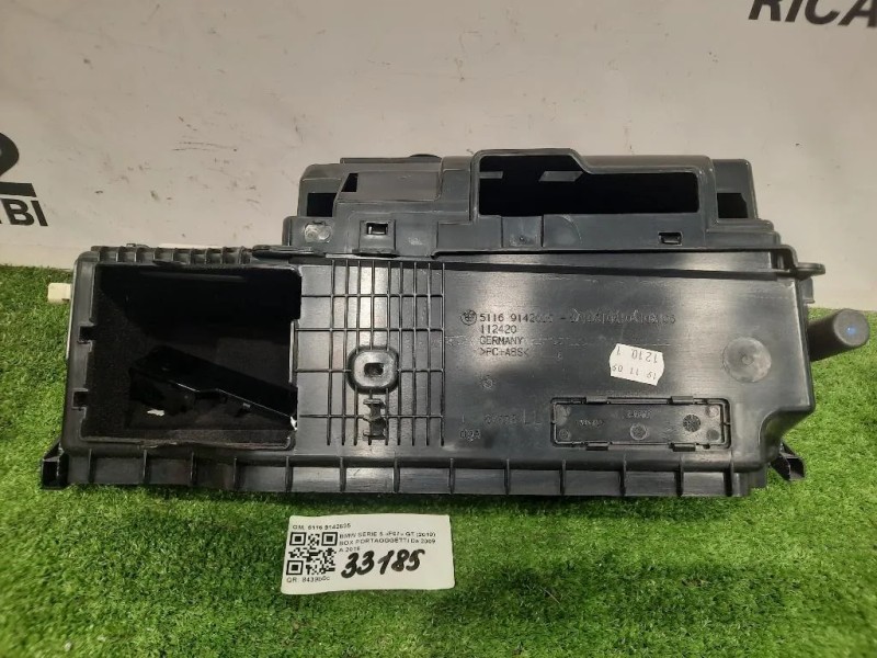 BOX Portaoggetti 5116 9142635 Bmw Serie 5 F07 GT 2010