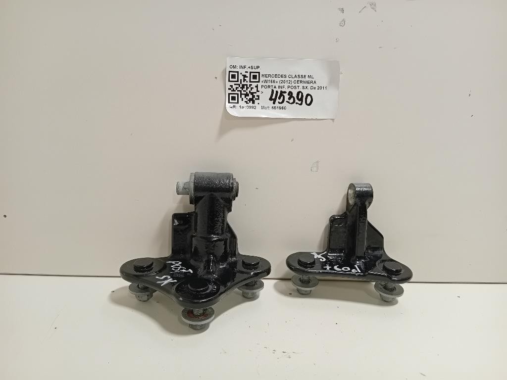 Cerniera Porta INF POST SX INF+SUP Mercedes Classe GLE W166 2015