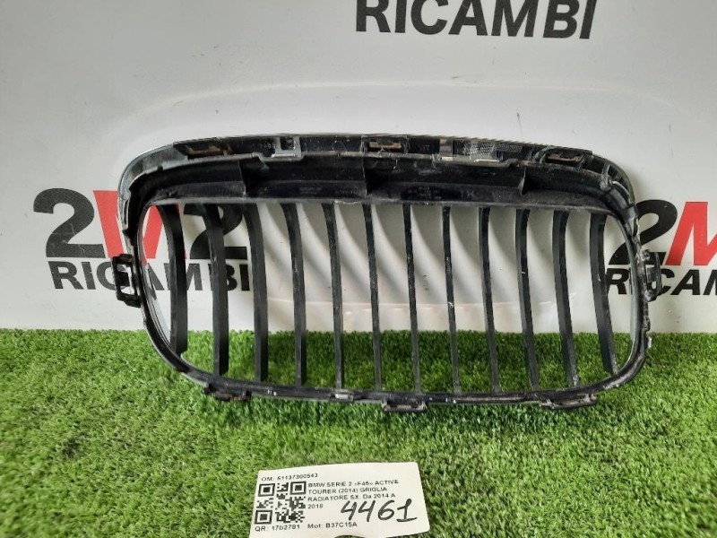 Griglia Radiatore SX 51137300543 Bmw Serie 2 F45 Active Tourer 2014