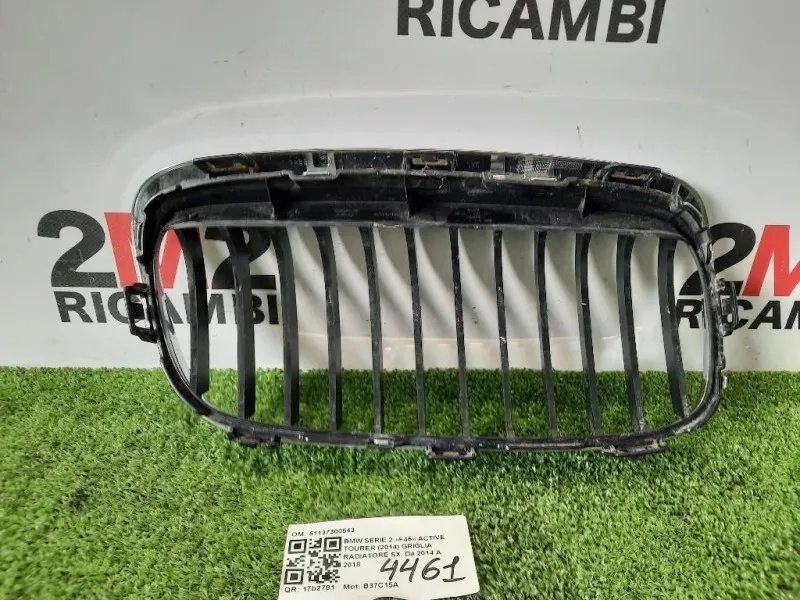 Griglia Radiatore SX 51137300543 Bmw Serie 2 F45 Active Tourer 2014