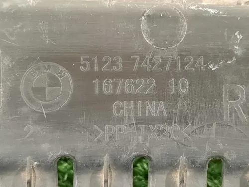 Griglia Ventilazione Parabrezza 5123 7427124 Bmw X1 F48 2015