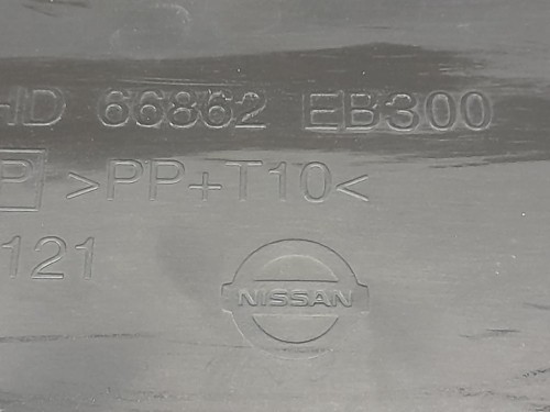 Griglia Ventilazione Parabrezza 66862EB300 Nissan Navara 2005