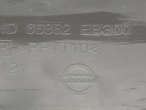 Griglia Ventilazione Parabrezza 66862EB300 Nissan Navara 2005