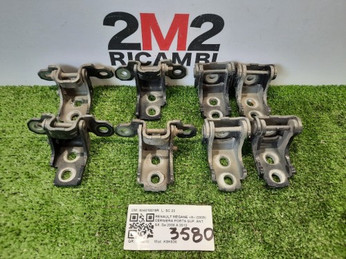 Cerniera Porta SUP ANT SX 804010019R Renault Mégane III 2009