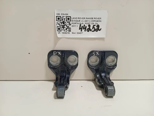 Cerniera Porta SUP POST DX DX+SX Land Rover Range Rover Evoque I 2011