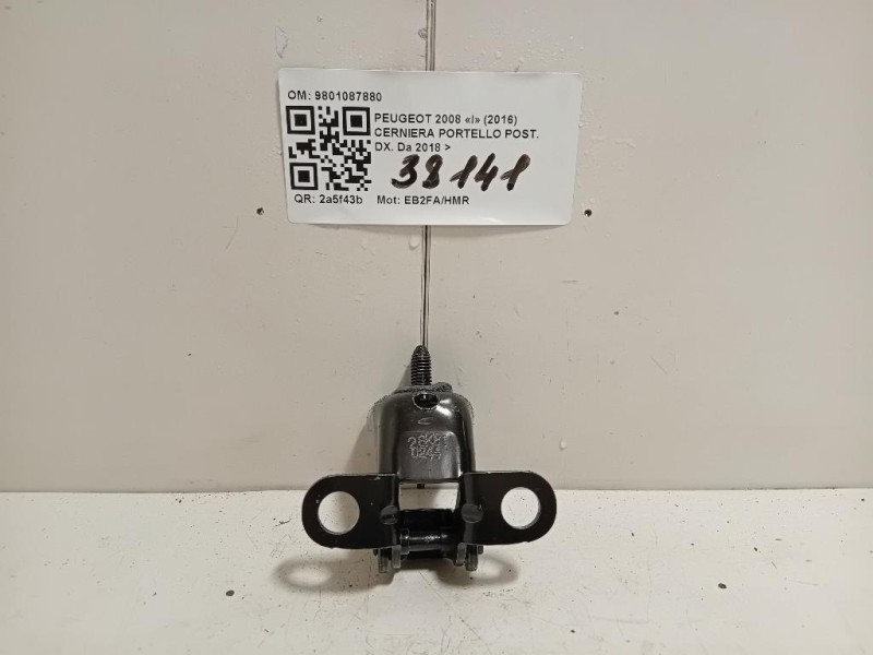 Cerniera Portello POST DX 9801087880 Peugeot 2008 I 2016