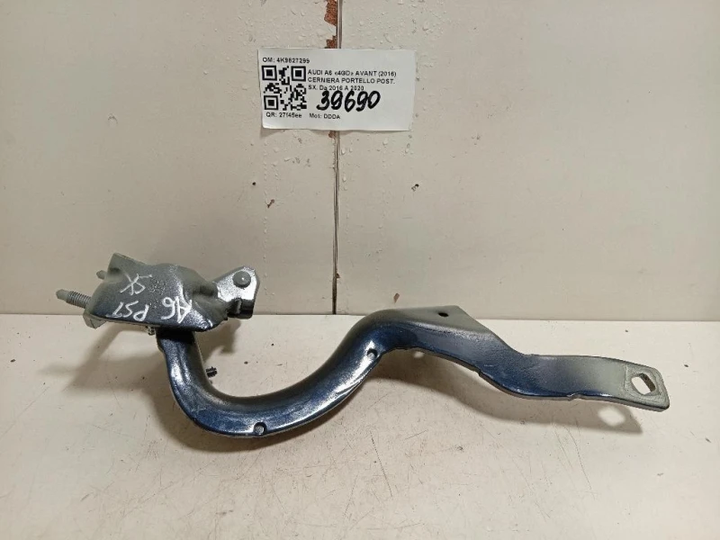 Cerniera Portello POST SX 4K9827299 Audi A6 4GD Avant 2016