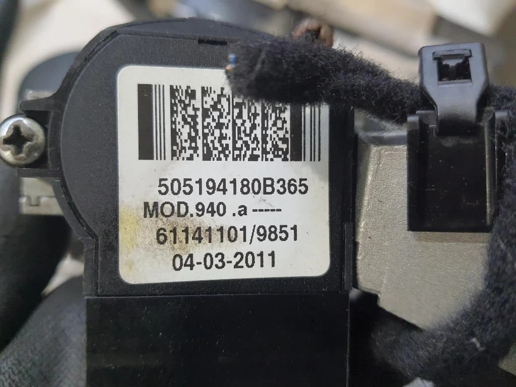 Cilindretto Commutatore Accensione 505194180B365 Alfa Romeo Giulietta 2010