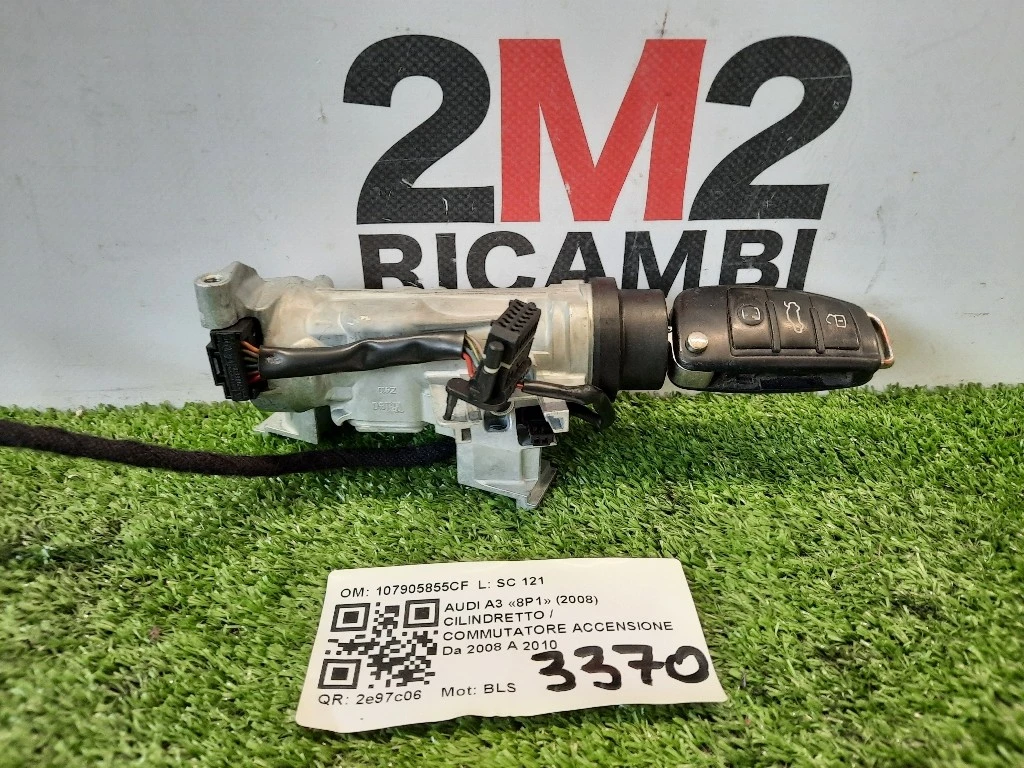 Cilindretto Commutatore Accensione 107905855CF Audi A3 8P1 2008