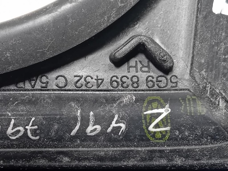 Guarnizione ANT Porta POST DX 5G9839432C Volkswagen GOLF VII 2017