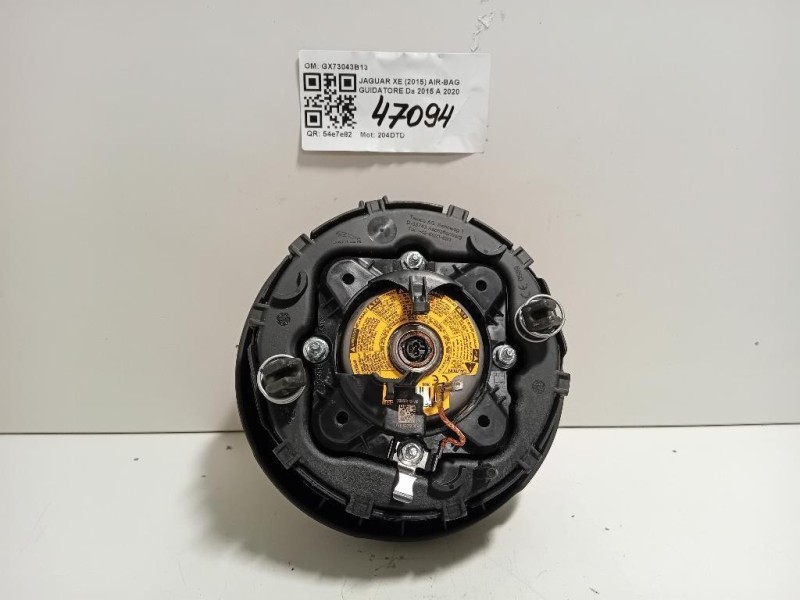 Air-bag Guidatore GX73043B13 Jaguar XE 2015