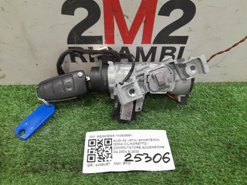 Cilindretto Commutatore Accensione 5Q0905865 1K0905851 Audi A3 8PA Sportback 2004