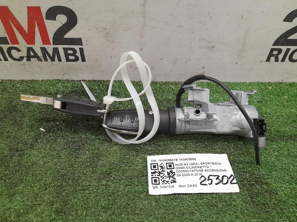 Cilindretto Commutatore Accensione 1K0905581B 1K0905865 Audi A3 8PA Sportback 2008
