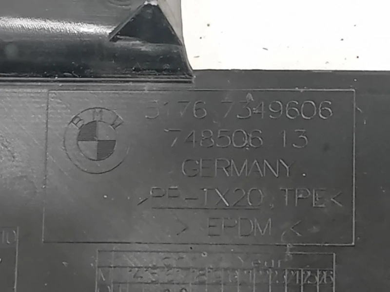 Guarnizione Capote ANT 5176734960551767349606 Bmw Serie 5 G30 Berlina 2016