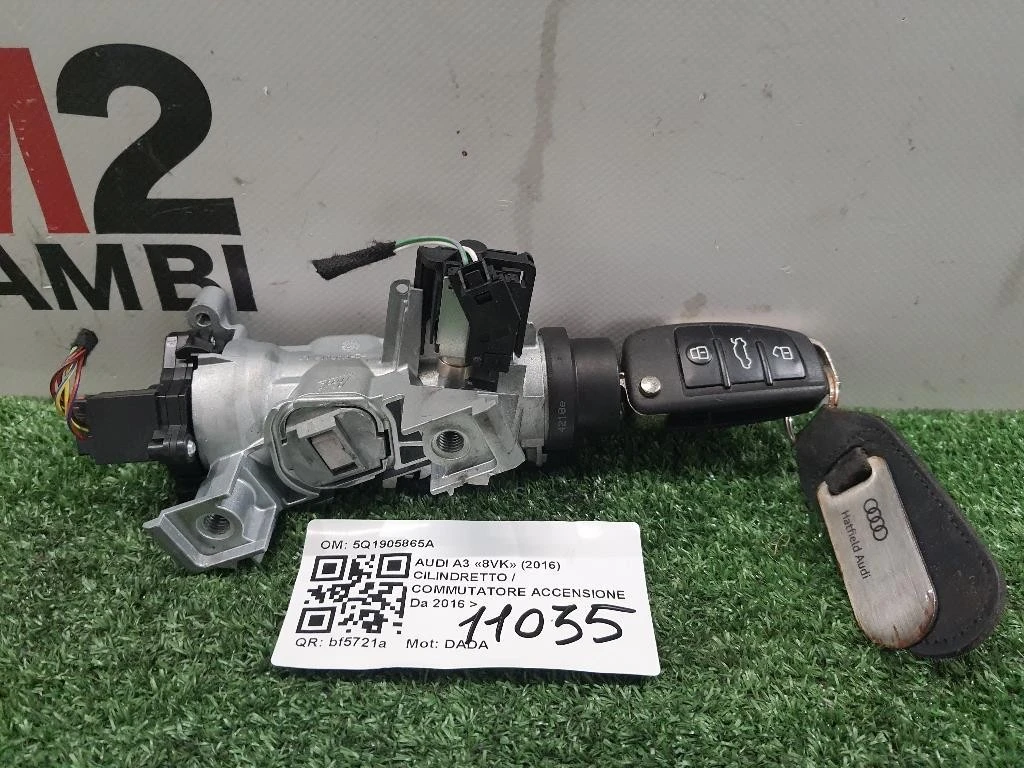 Cilindretto Commutatore Accensione 5Q1905865A Audi A3 8VK 2016