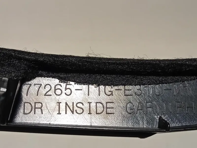 Guarnizione Cruscotto 77290-T0N-T077265-T1G-E310-M1 Honda CR-V IV 2015