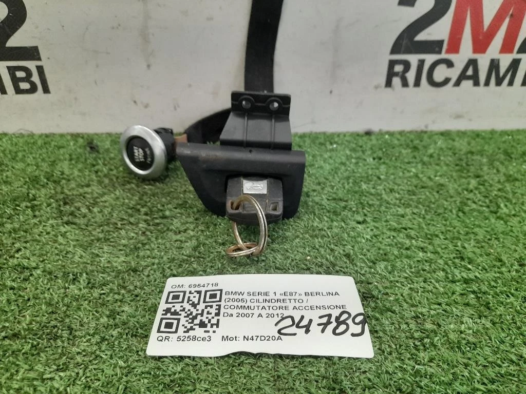 Cilindretto Commutatore Accensione 6954718 Bmw Serie 1 E87 Berlina 2005
