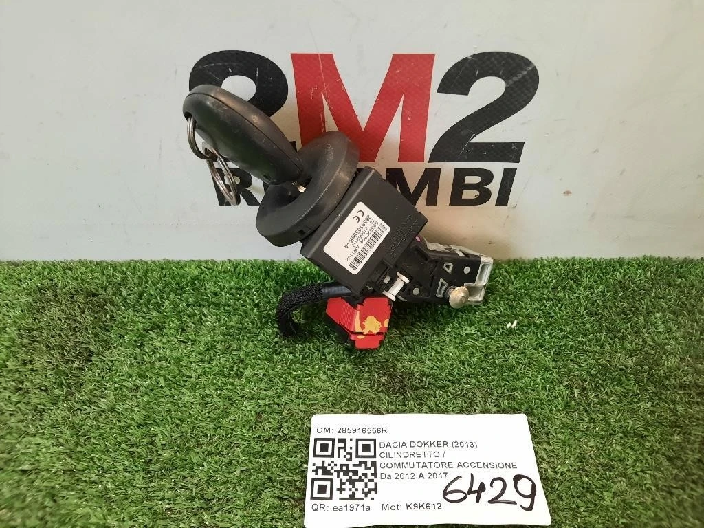 Cilindretto Commutatore Accensione 285916556R Dacia Dokker 2013