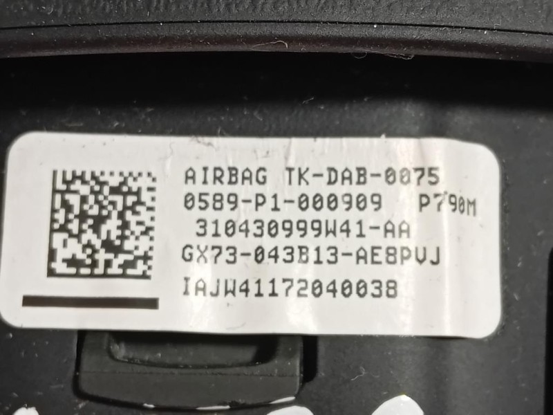 Air-bag Guidatore GX73-043B13-AE8PVJ Jaguar XE 2015