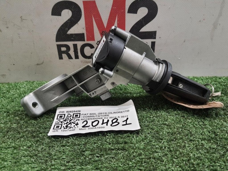 Cilindretto Commutatore Accensione 50525428 Fiat 500L 2013