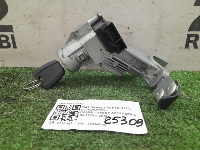 Cilindretto Commutatore Accensione 519272790 Fiat Grande Punto 2006