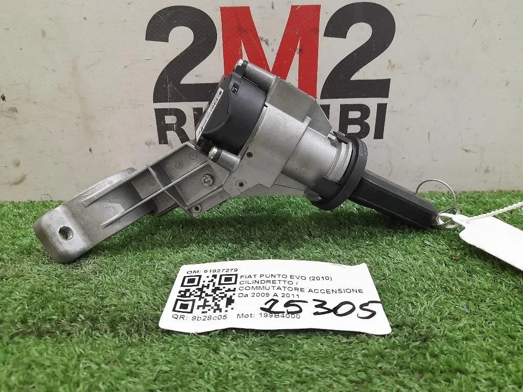Cilindretto Commutatore Accensione 505152810 Fiat Punto EVO 2010